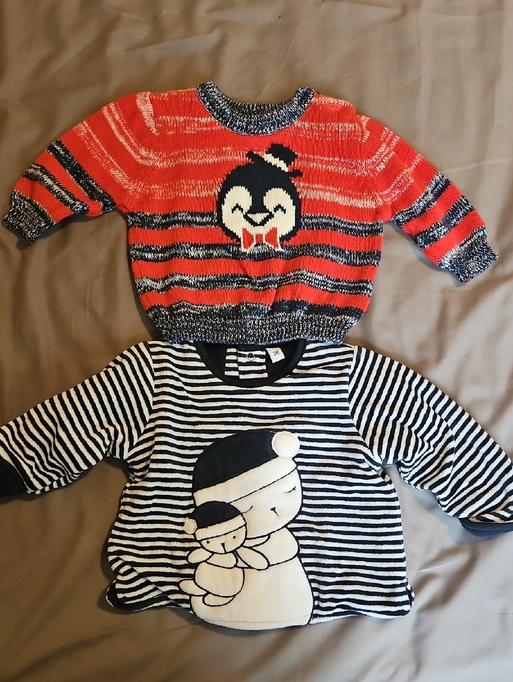 Bundle Of Two Baby Sweaters - 3m